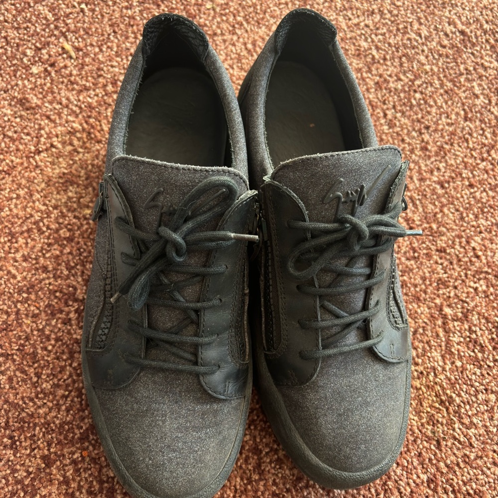 Giuseppe Zanotti Black Sneakers for Men